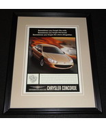 1999 Chrysler Concorde Framed 11x14 ORIGINAL Advertisement - $34.64