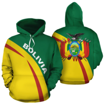 Bolivia Country Flag Hoodie Adults And Youth - £44.04 GBP
