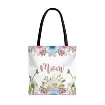 Personalised/Non-Personalised Tote Bag, Floral, Mom, Tote bag, 3 Sizes Available - £21.94 GBP+