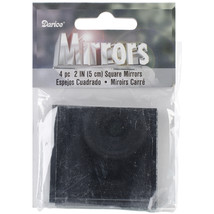 2&quot; Square Mirror 4pc - $16.59