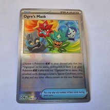 Ogre&#39;s Mask Poke Ball Pattern 118/131 Sv: Prismatic Evolutions Holo - $2.49