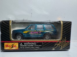 Vintage Maisto Ford Explorer Comet Dark Green With Great Graphics  - £7.47 GBP