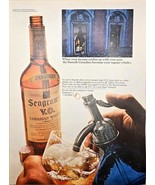 SEAGRAM&#39;S V.O. CANADIAN WHISKEY-Canadian Liquor - 1968 VTG Print Ad - $160.62 MXN