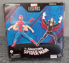 Marvel Legends Series Spider-Man vs Morbius 6&#39;&#39; Action Figures (DISTRESS... - £59.01 GBP