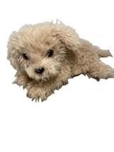 Scruffies Charlie Tan Dog Plush Sound Stuffed Animal No Accessories - £9.95 GBP