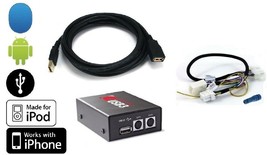 USB interface.Play MP3 from Android, Apple, thumb drive. For 04+ Infiniti Nissan - £117.98 GBP