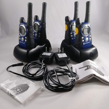 Lot of 4 Motorola TalkAbout T6530 Two Way Radios Walkie Talkie w 2 Charg... - €34,72 EUR