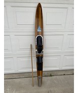 Vintage Cut &#39;n Jump Custom Slalom water Ski 60 inch Laminated Wood Gorgeous - €144,63 EUR