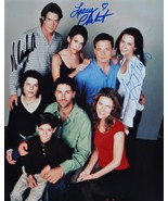 PARTY OF FIVE CAST SIGNED PHOTO X3 - L. Chabert, N. Campbell, Jennifer L... - £173.55 GBP