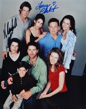 Party Of Five Cast Signed Photo X3 - L. Chabert, N. Campbell, Jennifer Love Hewi - £173.04 GBP