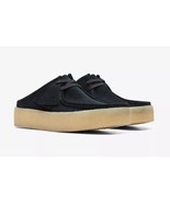 New Clarks Originals Women&#39;s Wallabee Cup Lo  Suede Shoes Black 68643 Va... - $98.03 CAD