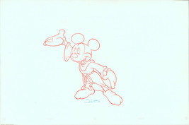 Jon Pinto Original Art SIGNED Walt Disney World Park Mickey Mouse Tee Shirt - £77.76 GBP