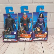 G.I. Joe Snake Eyes, Baroness, &amp; Destro 6&quot; Action Figure Set Of 3, 2022 ... - $19.25