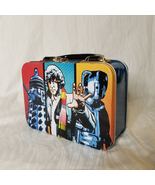 Doctor Who Tom Baker Dalek Cyberman Lunchbox Lunch Box 80&#39;s Vintage - £31.87 GBP