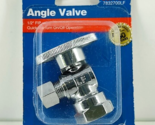 Plumb Craft Waxman 7832700LF 1/2 in. FIP x 3/8 in. OD Low Lead Angle Valve - $15.74