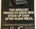 1973 Ford Lincoln Mercury Vintage Print Ad Advertisement pa12 - £6.22 GBP