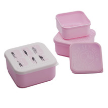 Pepco Barbie Mattel Set of 3 Lunch Boxes - £47.95 GBP