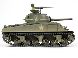 Sherman M4A3 (75) Medium Tank U.S. &quot;Training vehicle C Company 10th Tank Battali - £119.54 GBP