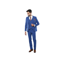 Men 3 Piece Suit WESSI by J.VALINTIN Extra Slim Fit JV3 Light Blue TURKEY USA image 10