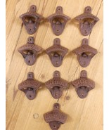 10 Rustic Open Here Cast Iron Wall Mounted Bottle Openers Beer Pop Whole... - €17,17 EUR 10 Rustic Open Here Cast Iron Wall Mounted Bottle Openers Beer Pop Whole... - €17,17 EUR
