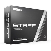 WILSON 2024 Staff Model Golf Ball - 12 Balls, White - $191.21