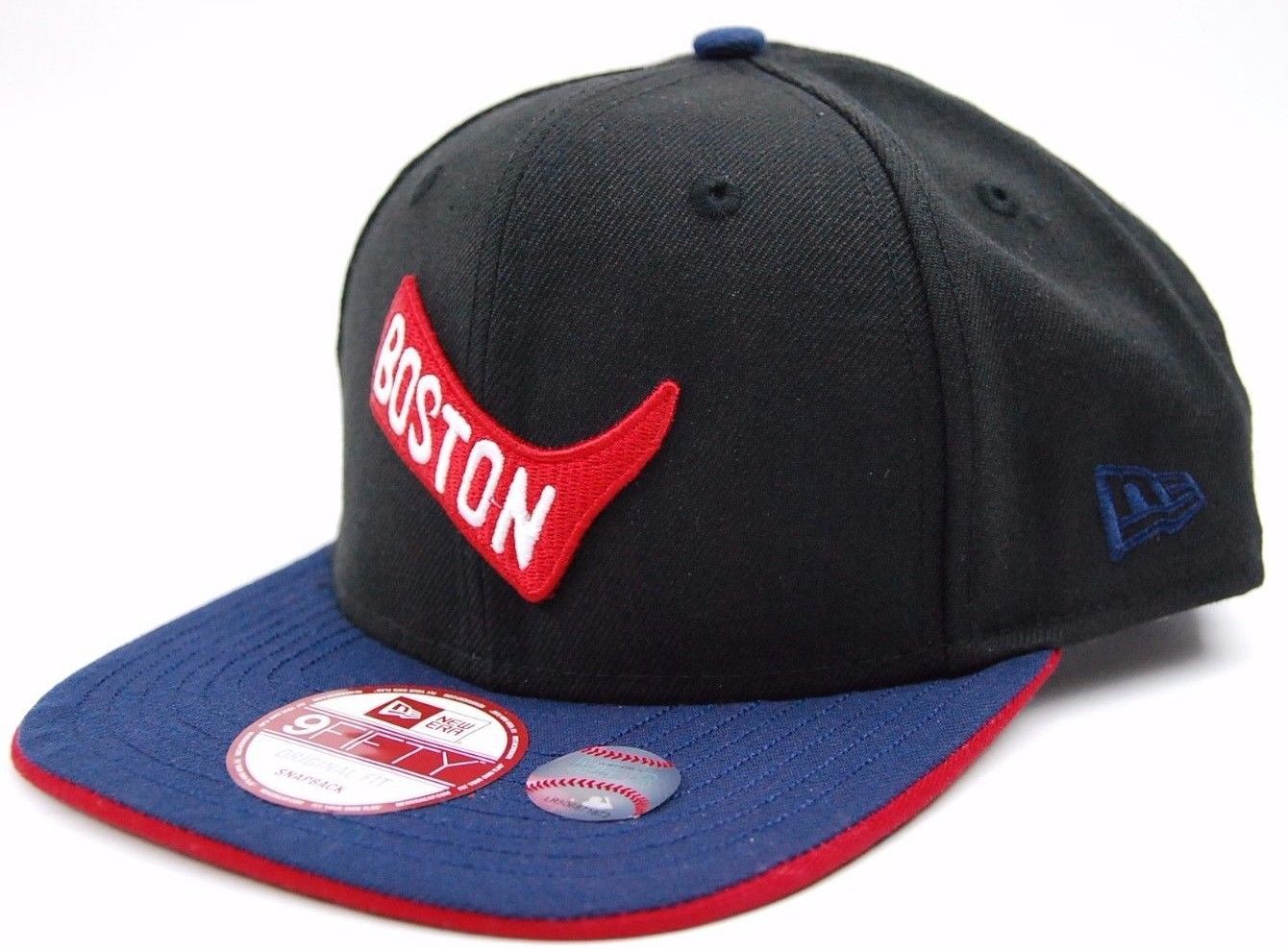Boston Red Sox New Era 9Fifty MLB  Under Snapper Adjustable Baseball Cap Hat