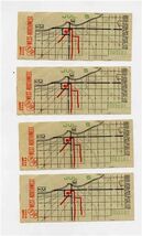 4 Chicago Transit Tickets Mayor Daley's Campaign for a Cleaner Chicago 1... - $17.82