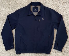 U.S. Polo Assn Windbreaker Jacket Men Large 960A - $27.04