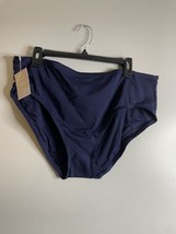 Andie Swim The Bikini Bottom Navy Blue Size XXXL  NWT - £15.71 GBP
