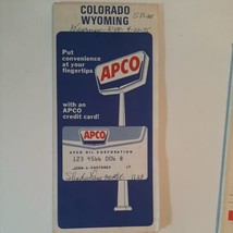 5 Colorado Wyoming Utah Road Maps Travel Vintage - £29.28 GBP