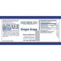 Pure Herbs: Oregon Grape - 1 oz. (Natural Herbal Extracts) image 2