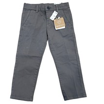 Mayoral Boys Slim Fit Chino Pants With Adjustable Waist In Gray NWT 100%... - $476.86 MXN