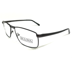 Bulova Eyeglasses Frames SENEGAL GRAPHITE Gunmetal Gray Square 56-16-145 - £36.49 GBP