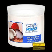Sea of Spa - Body butter with coconut and lychee 500ml - £30.67 GBP