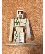 Minecraft Jada Toys Nano Metal Iron Golem Figure *Opened/No Package* DMA - $9.99