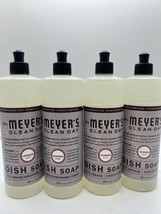 (4) Mrs. Meyer&#39;S Liquid Dish Soap Lavender Cut Grease 16oz - £15.74 GBP