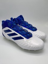 Adidas Nasty Razor Football Cleats White Royal Blue EH2507 Men’s Size 11 - £67.94 GBP