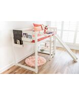 Pine Wood Bunk Bed Chalkboard: Imaginative Play Accessory - $59.00