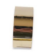 Wide Silver-Tone Bangle Bracelet Minimalist, 2.75&quot; Slip-on Classic Moder... - €8,64 EUR