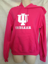 University Of Indiana Sweatshirt HOODED/HOODIE Dk Pink Asst Sizes Brand Nwt 109 - $19.99