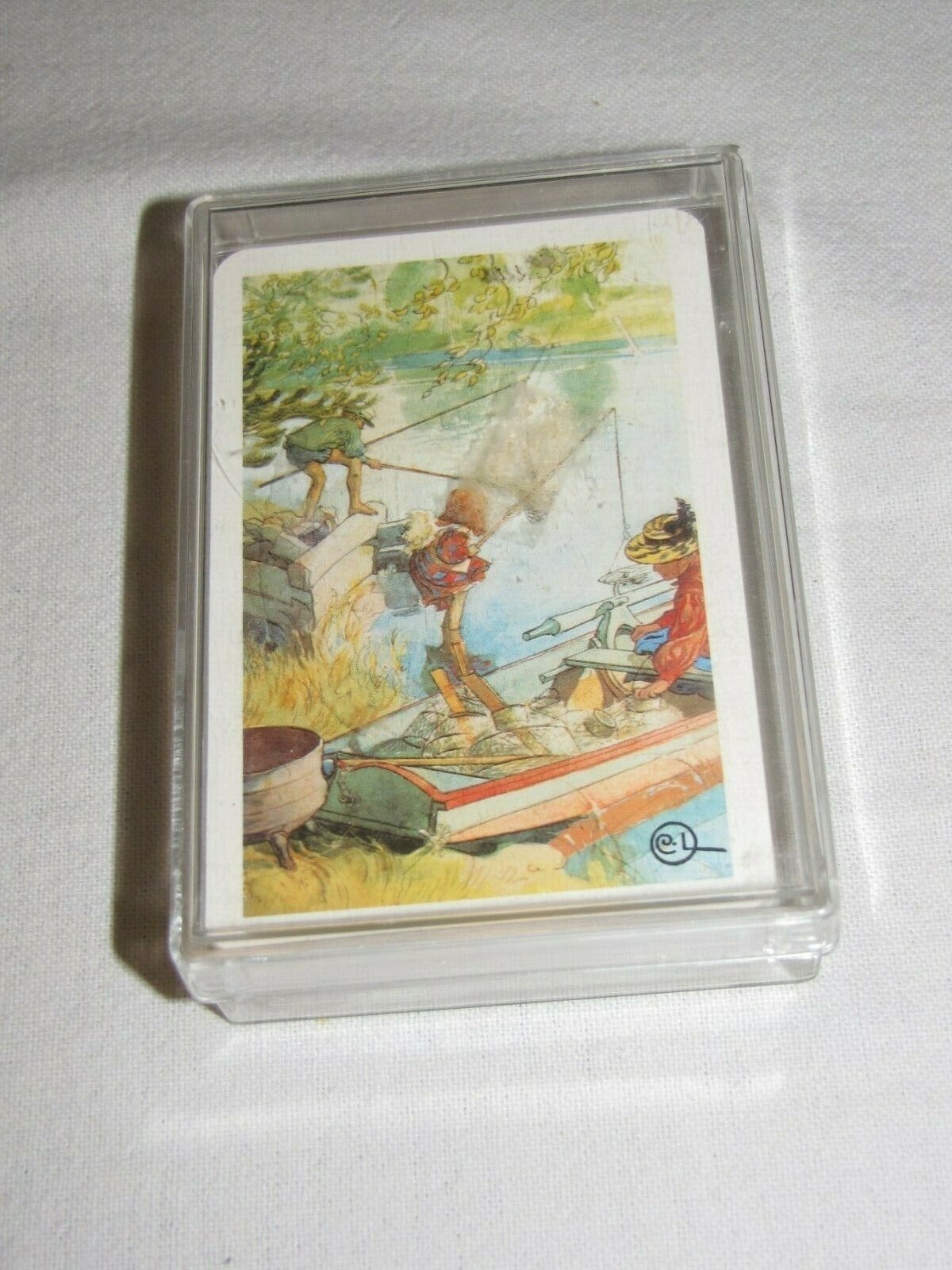 Primary image for Ferd Piatnik Sohne & Wein Playing Cards Vintage Pastoral Scene Made in Austria