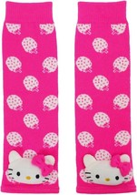 Sanrio Hello Kitty Plush Head Magic Jacquard Knit Arm Warmers Gloves - £14.88 GBP