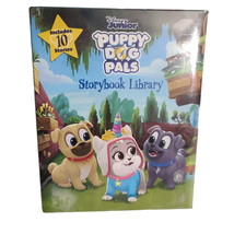 Disney Junior Puppy Dog Pals Storybook Library 10 Book Library Set Hard Cover - $26.60