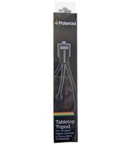 Polaroid Tabletop Tripod For Compact DigitaL Cameras &amp; Camcorders, Black - $128.54 MXN