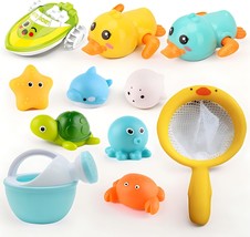 Bath Toys For Babies 0-6-12 Months+, No Hole Ocean Animal Bath Toys For ... - $39.93