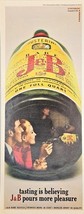 J&amp;B Rare Scotch-Product of Scotland-1968 Vintage Print Ad!! - $9.39