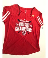 MLB Washington Nationals 2019 World Series Ladies Short Sleeve T-Shirt Size: S - £9.40 GBP