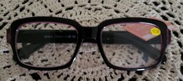 Purple Plastic Framed Reading Glasses ~ +2.00 Strength ~ 51~19~136mm ~ D112 - $20.00