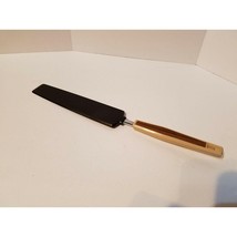 Icing Frosting Brown Spatula Wood Grain Tan Nylon Handle 12 1/2&quot; - $9.98