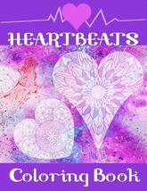25 HEART COLORING Pages Adult Coloring Book (Volume 1); Meditation Relaxation; P - £0.79 GBP